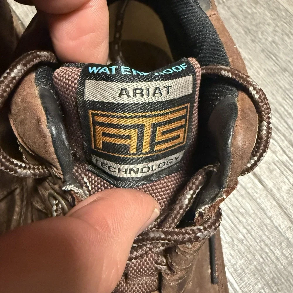 Ariat ATS H2O Waterproof Boots Mens Size 8M Hiking Gorpcore